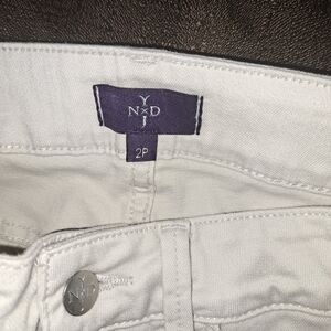 NYDJ Cream Denim Pants